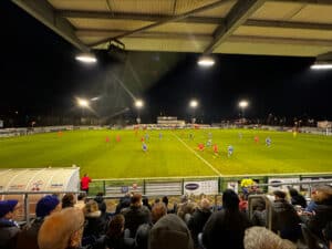 We Were Hospitality Guests in the PWI Suite at AFC Totton Football Club ()